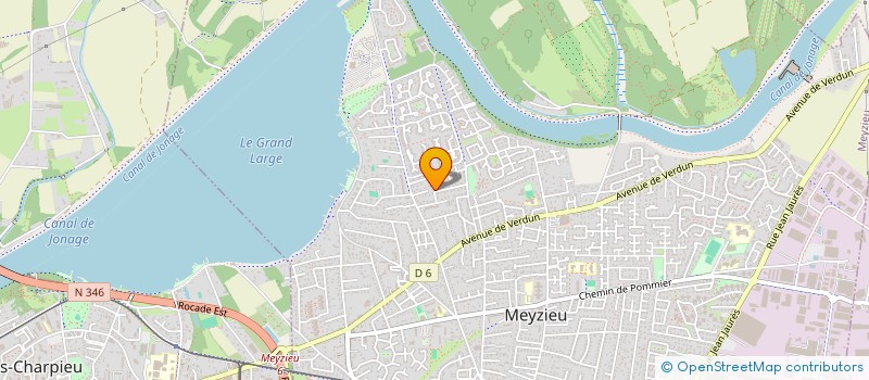 localisation de l'entreprise PROMO TOP à MEYZIEU