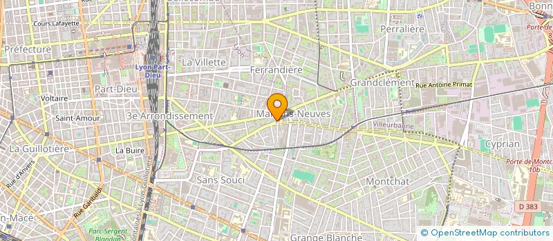 localisation de l'entreprise PROMO VITA SERVICE à LYON