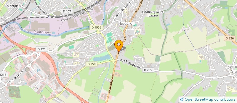 localisation de l'entreprise PROMO VRAC  LOUVROIL