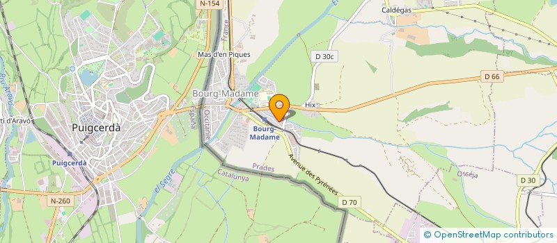 localisation de l'entreprise PROMOARGO  BOURG-MADAME