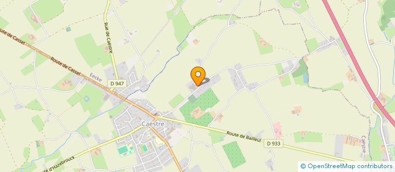 localisation de l'entreprise PROMOBAG à CAESTRE