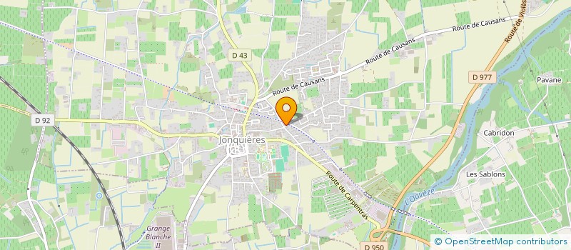 localisation de l'entreprise PROMOBALL  JONQUIERES