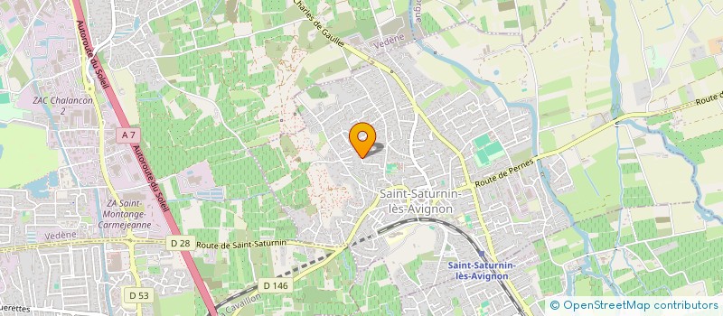 localisation de l'entreprise PROMOBAT 3406 à SAINT-SATURNIN-LES-AVIGNON