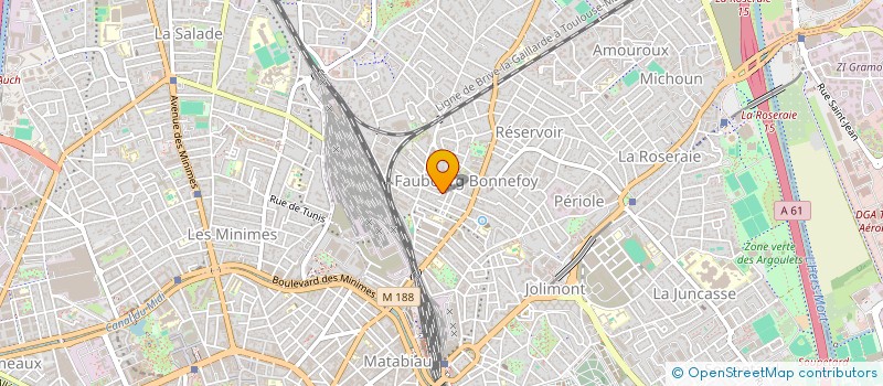 localisation de l'entreprise PROMOBE à TOULOUSE