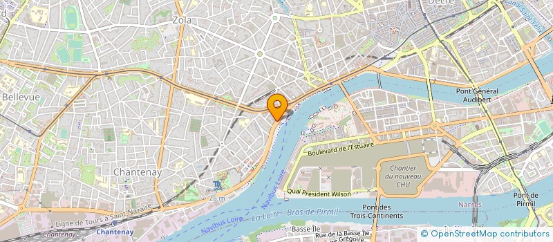 localisation de l'entreprise PROMOBOIS CONTRUCTION PAYS DE LA LOIRE à NANTES