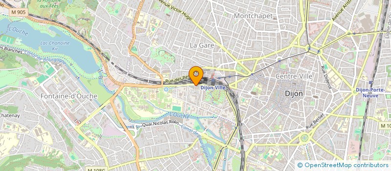 localisation de l'entreprise PROMOBOURG-FC à DIJON