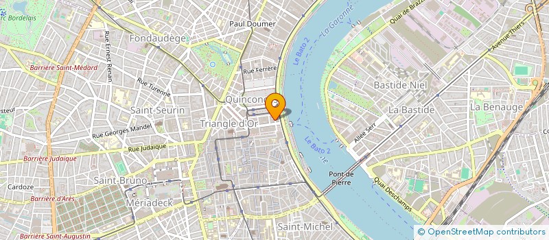 localisation de l'entreprise PROMOCAP 2  BORDEAUX