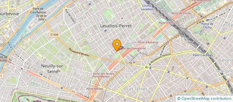 localisation de l'entreprise PROMOCEAN FRANCE à LEVALLOIS-PERRET