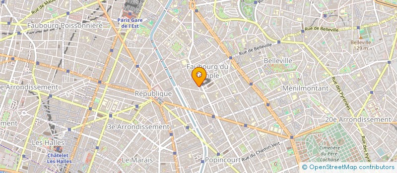 localisation de l'entreprise PROMOCOMM  PARIS