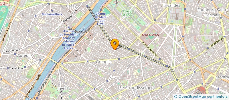 localisation de l'entreprise PROMOCOS à PARIS