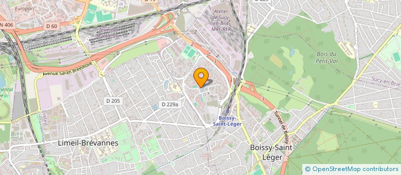 localisation de l'entreprise PROMOCOURS à BOISSY-SAINT-LEGER