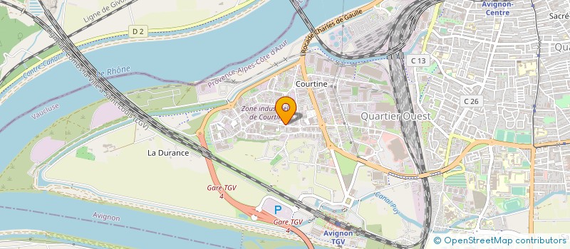 localisation de l'entreprise PROMODAL à AVIGNON