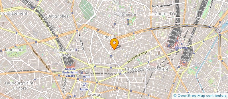 localisation de l'entreprise PROMODEV - ABL  PARIS