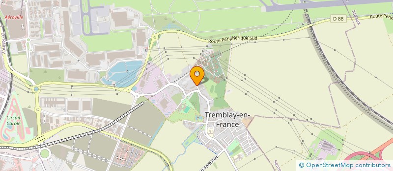 localisation de l'entreprise PROMODI à TREMBLAY-EN-FRANCE