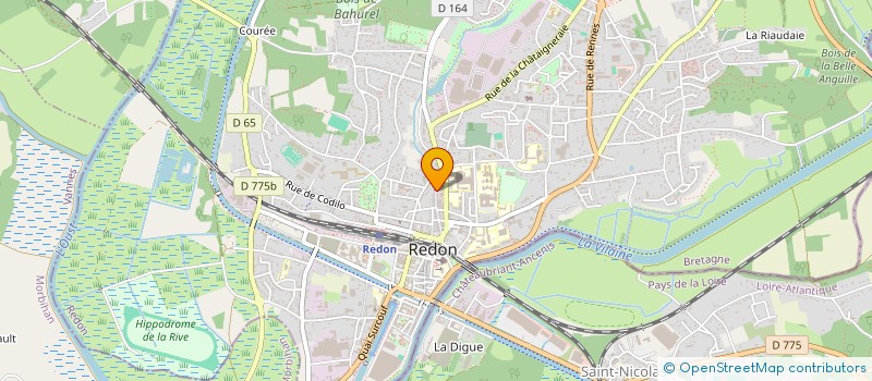 localisation de l'entreprise PROMODIA SARL à REDON