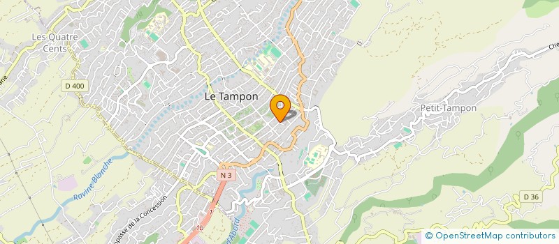 localisation de l'entreprise PROMODIM  LE TAMPON