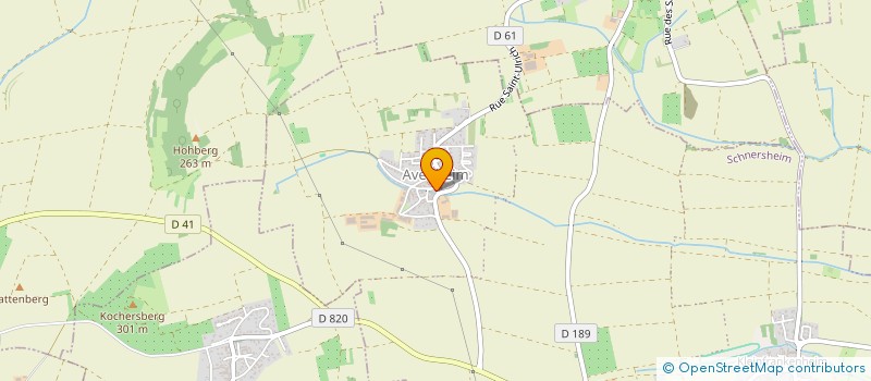 localisation de l'entreprise PROMOE  SCHNERSHEIM