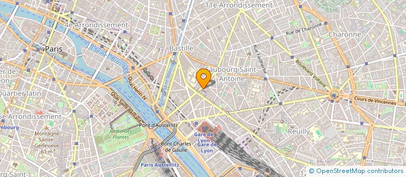 localisation de l'entreprise PROMOFEL  PARIS