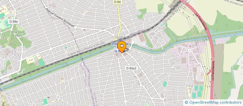 localisation de l'entreprise PROMOFOOD  VILLEPARISIS