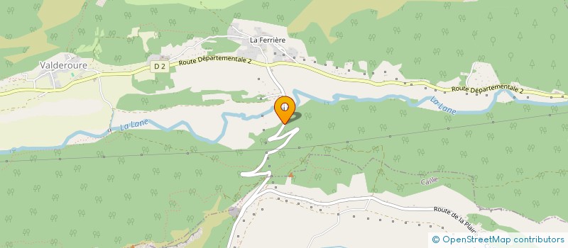 localisation de l'entreprise PROMOFOREST à ANDON