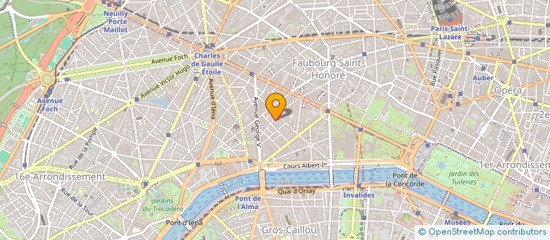 localisation de l'entreprise PROMOGEST  PARIS