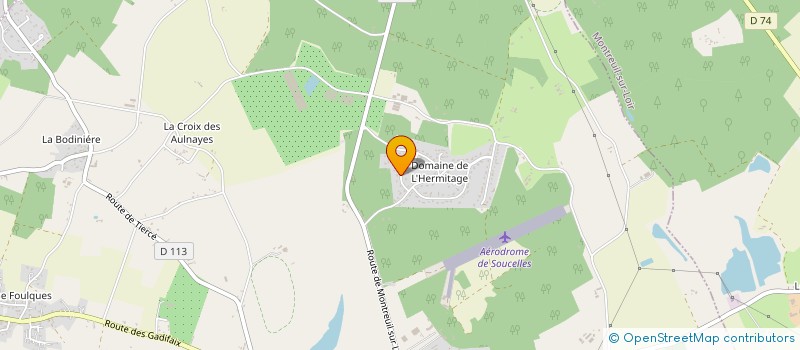 localisation de l'entreprise PROMOGEST  RIVES-DU-LOIR-EN-ANJOU