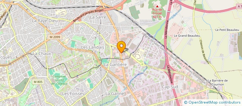 localisation de l'entreprise PROMOGLACE PATINOIRE à CLERMONT-FERRAND