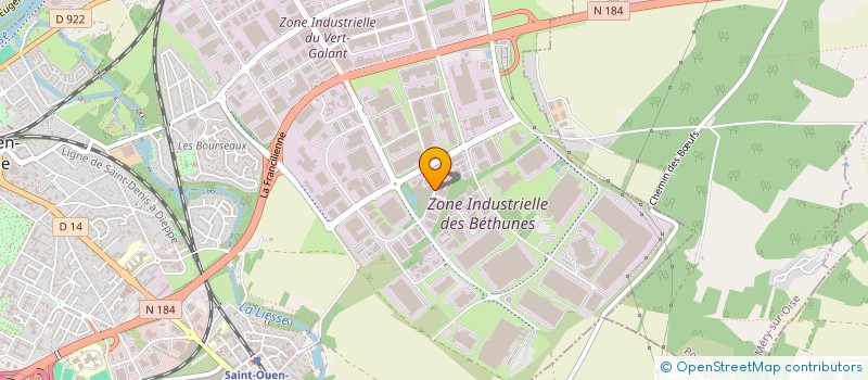 localisation de l'entreprise PROMOGRAPHE EBRARD  SAINT-OUEN-L'AUMONE