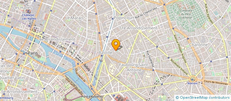 localisation de l'entreprise PROMOGUIDE  PARIS