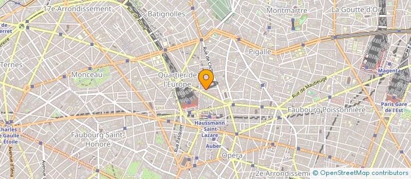 localisation de l'entreprise PROMOITALIA FRANCE  PARIS