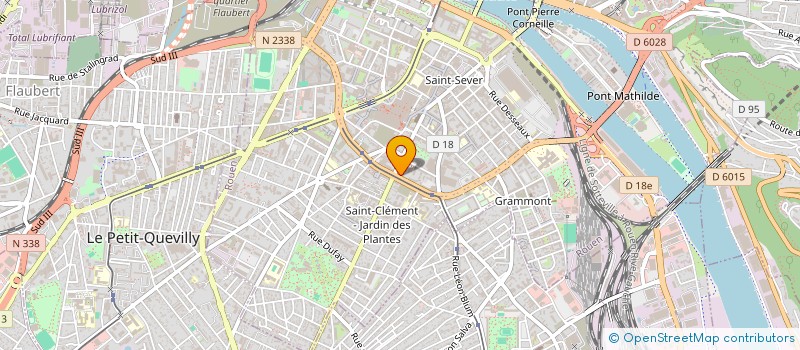 localisation de l'entreprise PROMOJOUET INTERNATIONAL à ROUEN