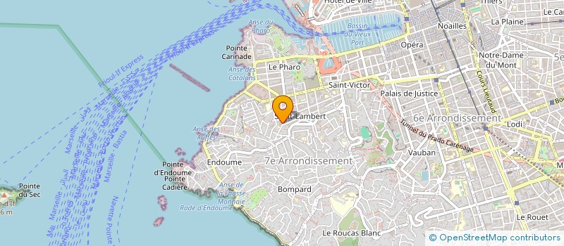 localisation de l'entreprise PROMOLANGUE à MARSEILLE