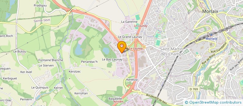 localisation de l'entreprise PROMOLEON  SAINT-MARTIN-DES-CHAMPS