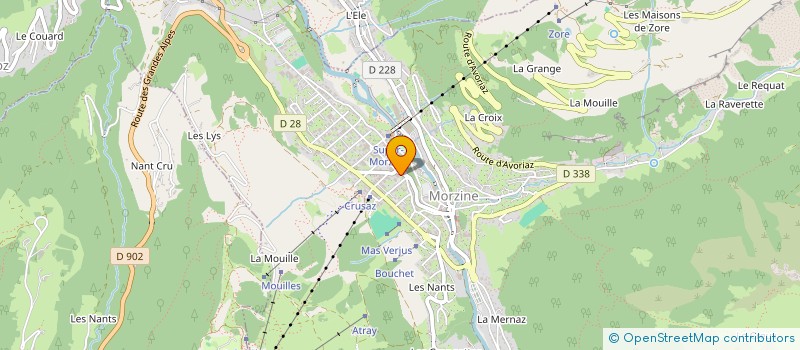 localisation de l'entreprise PROMOLI à MORZINE