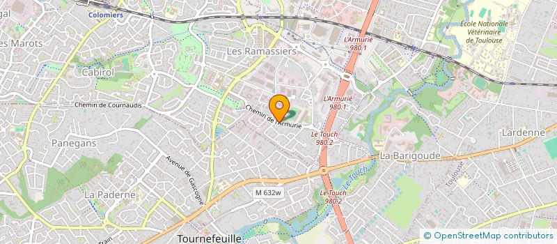 localisation de l'entreprise PROMOLIS à COLOMIERS