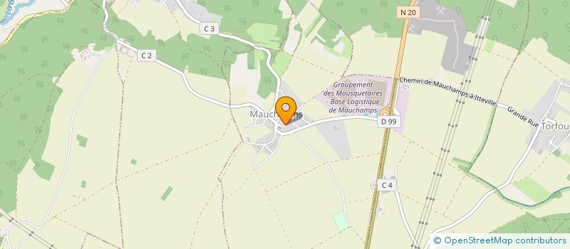 localisation de l'entreprise PROMOLUX  MAUCHAMPS