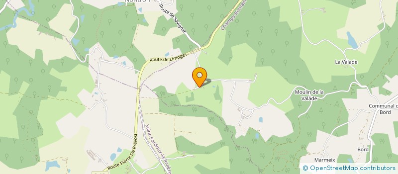 localisation de l'entreprise PROMOMAG  CHAMPS-ROMAIN