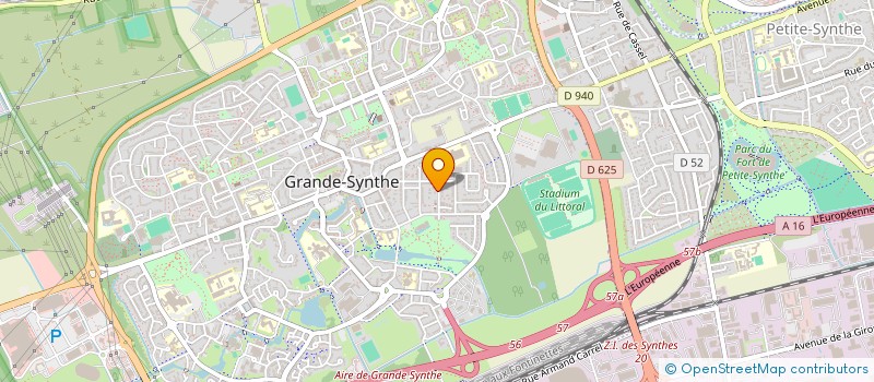 localisation de l'entreprise PROMOMECASPORT à GRANDE-SYNTHE