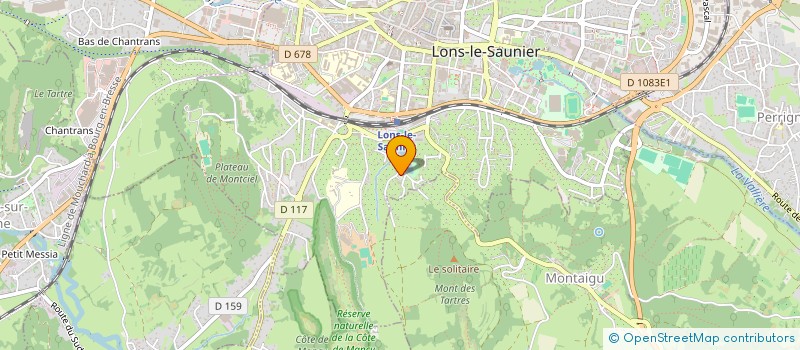 localisation de l'entreprise PROMOMEDICA à LONS-LE-SAUNIER