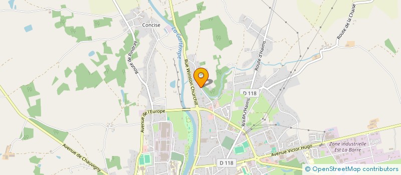 localisation de l'entreprise PROMONT à MONTMORILLON