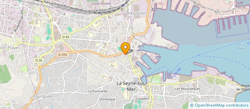 localisation de l'entreprise PROMOPAT à LA SEYNE-SUR-MER