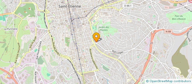 localisation de l'entreprise PROMOPERAKIDS  SAINT-ETIENNE