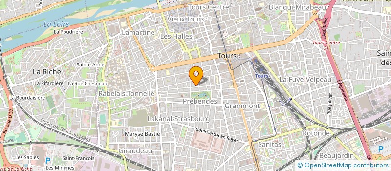 localisation de l'entreprise PROMOPIERRE à TOURS