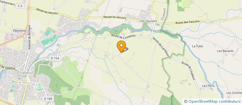 localisation de l'entreprise PROMOPIZZ' à CHABEUIL