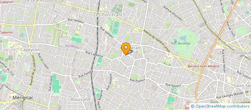 localisation de l'entreprise PROMOPLUS à BORDEAUX