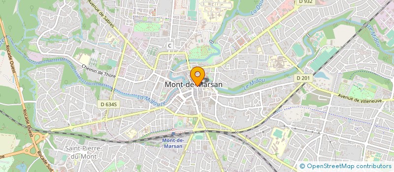 localisation de l'entreprise PROMOPOSTE MONT DE MARSAN RP  MONT-DE-MARSAN