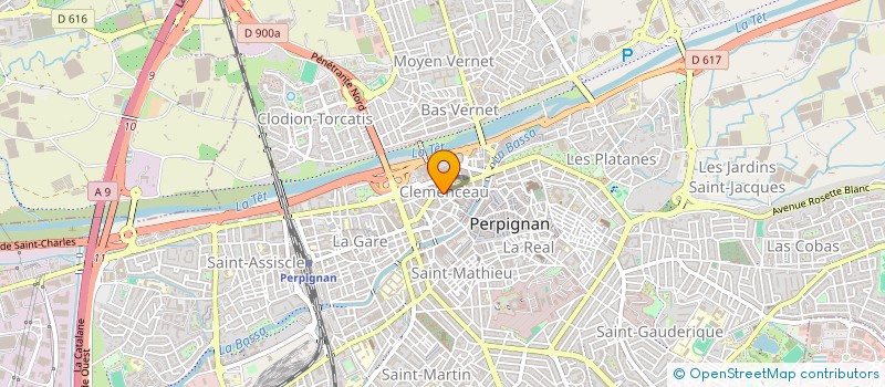 localisation de l'entreprise PROMOPRESSE à PERPIGNAN