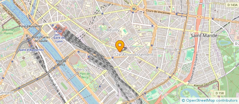 localisation de l'entreprise PROMORAIL à PARIS