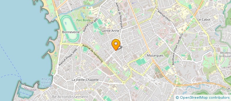 localisation de l'entreprise PROMOREAL à MARSEILLE