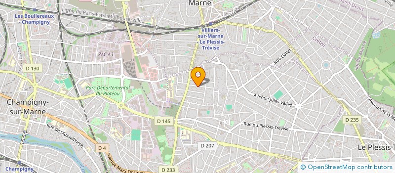 localisation de l'entreprise PROMORIENT à CHAMPIGNY-SUR-MARNE